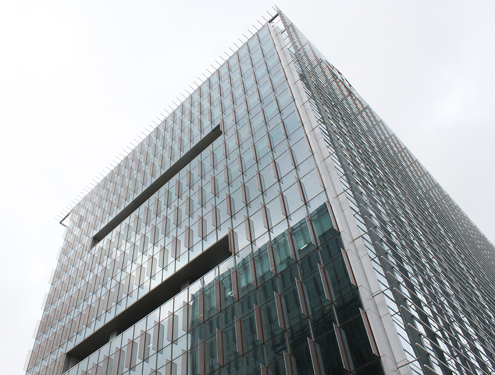 First International Financial Center , glass curtain wall