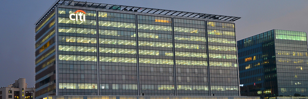 First International Financial Center , vertical sunshades